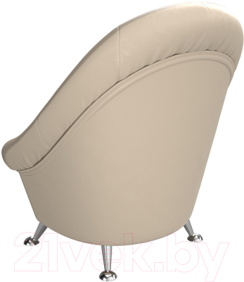 Кресло мягкое Лига Диванов 252 / 28238 (экокожа, бежевый)