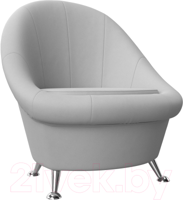 Кресло мягкое Лига Диванов 252 / 28240 (экокожа, белый) - фото