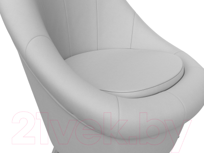 Кресло мягкое Лига Диванов 252 / 28240 (экокожа, белый)