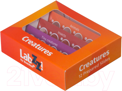 Набор микропрепаратов Levenhuk LabZZ C12 / 72868 - фото