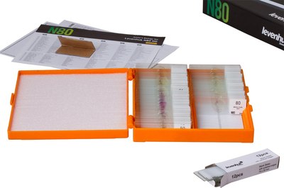 Набор микропрепаратов Levenhuk N80 NG Увидеть все! / 29280