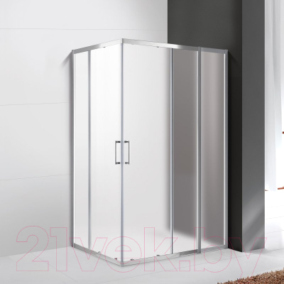Душевой уголок Cezares MOLVENO-AH-21-90+30-P-Cr