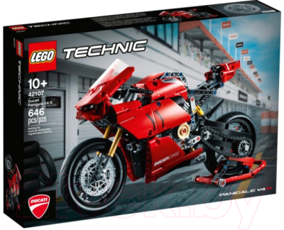 Конструктор Lego Technic Мотоцикл Ducati Panigale V4 R / 42107 - фото