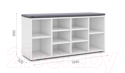 Тумба в прихожую Империал Аризона