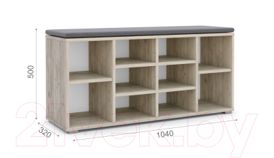 Тумба в прихожую Империал Аризона