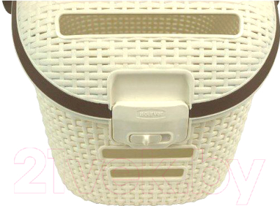 Переноска для животных Curver Pet Carrier Vint 00616-P16-00 / 198861 (кремовый/коричневый)