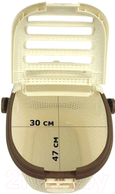 Переноска для животных Curver Pet Carrier Vint 00616-P16-00 / 198861 (кремовый/коричневый)