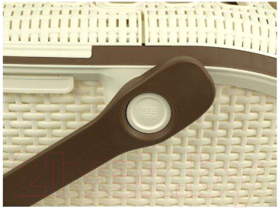 Переноска для животных Curver Pet Carrier Vint 00616-P16-00 / 198861 (кремовый/коричневый)