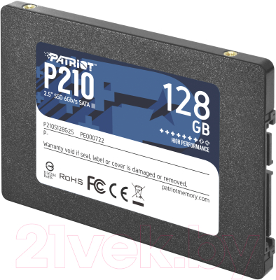 SSD диск Patriot P210 128GB (P210S128G25)