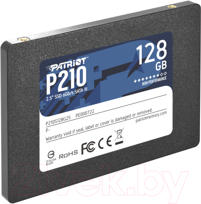 SSD диск Patriot P210 128GB (P210S128G25)