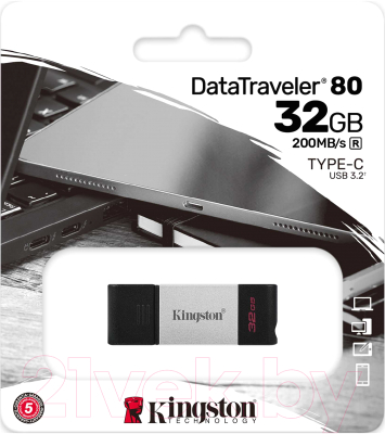 Usb flash накопитель Kingston DataTraveler 80 32GB (DT80/32GB)