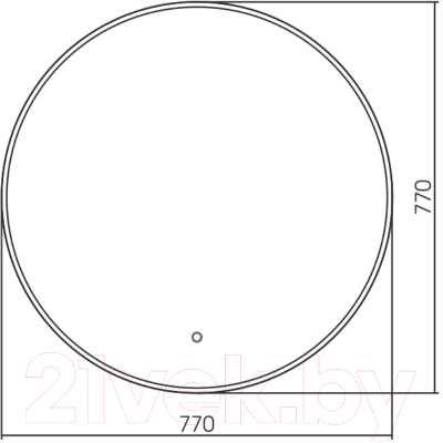 Зеркало Silver Mirrors Плаза Д77 / ФР-00002131