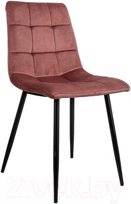 Стул Седия Dallas (розовый велюр 91/черный) - фото