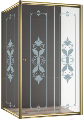 Душевой уголок Cezares GIUBILEO-AH-1-120/90-SCORREVOLE-CP-G - фото