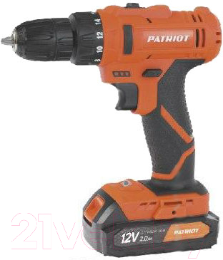 Аккумуляторная дрель-шуруповерт PATRIOT BR 117Li - фото