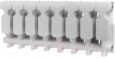 Радиатор алюминиевый Rommer Plus 200