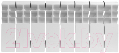 Радиатор алюминиевый Rommer Plus 200