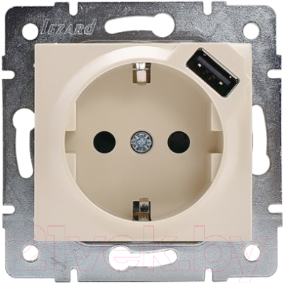 Розетка Lezard Karina 707-0388-181 - фото