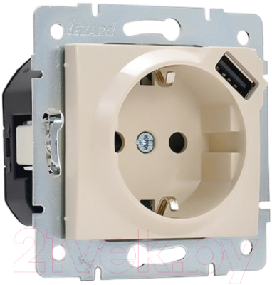 Розетка Lezard Karina 707-0388-181