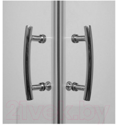 Душевой уголок Aquanet Alfa Cube 100x100 / NAA1142 (прозрачное стекло)