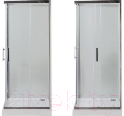 Душевой уголок Aquanet Delta Cube 100x100 / NPE1142