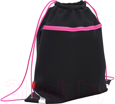 Мешок для обуви Erich Krause Black & Pink / 49112 - фото