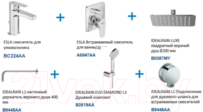 Комплект смесителей Ideal Standard BD002XC