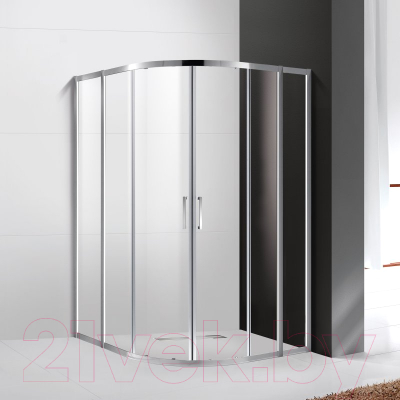 Душевой уголок Cezares MOLVENO-R-22-90+30-C-Cr-IV