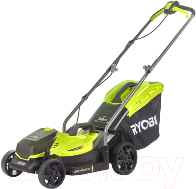 Газонокосилка аккумуляторная Ryobi RLM18X33B-40 (5133004306) - фото