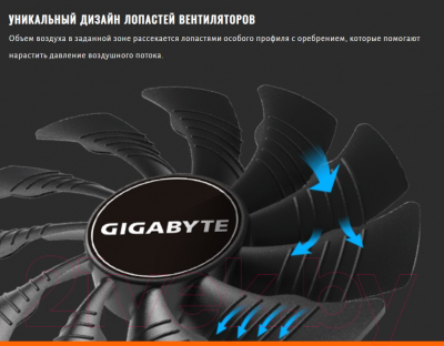 Видеокарта Gigabyte GTX 1650 D6 4G (GV-N1656D6-4GD)