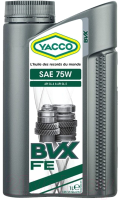 Трансмиссионное масло Yacco BVX FE 75W - фото