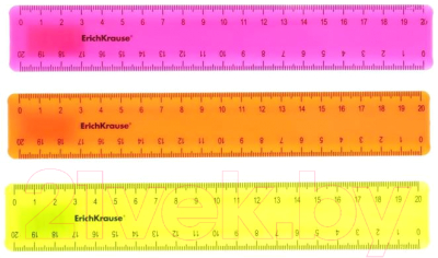 Линейка Erich Krause Neon Solid / 50574