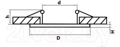 Точечный светильник Lightstar Anello 002240