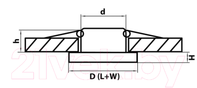 Точечный светильник Lightstar Rifle 002514