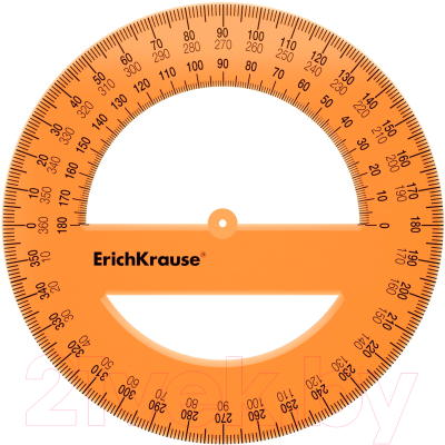 Транспортир Erich Krause Neon / 49553 - фото