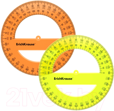 Транспортир Erich Krause Neon / 49553
