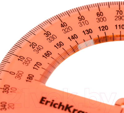 Транспортир Erich Krause Neon / 49553