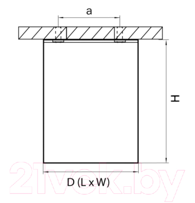 Точечный светильник Lightstar Rettango 052076