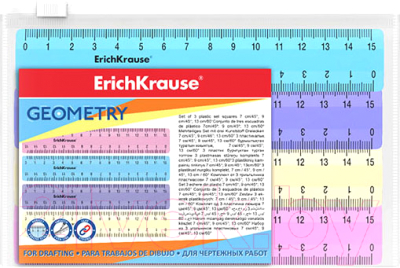 Линейка Erich Krause Pastel / 49558
