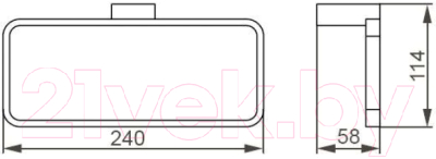 Держатель для полотенца Aquanet 5680