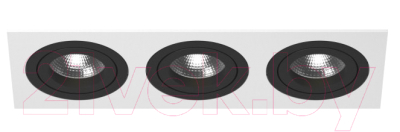 Комплект точечных светильников Lightstar Intero 16 / i536070707 - фото