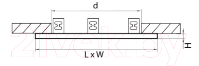 Комплект точечных светильников Lightstar Intero 16 / i537070707