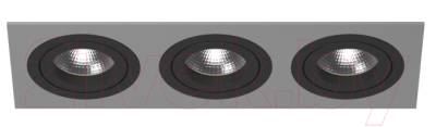 Комплект точечных светильников Lightstar Intero 16 / i539070707 - фото