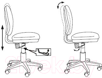 Кресло детское Бюрократ CH-W213/TW-96-1