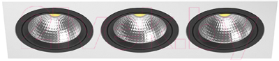 Комплект точечных светильников Lightstar Intero 111 / i836070707 - фото