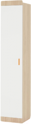 Шкаф-пенал Аквилон Кот №5.1 (туя светлая/белый)
