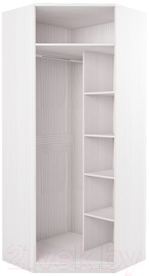 Шкаф Аквилон Азалия №23 с зеркалом (бодега белый)