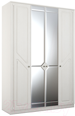 Шкаф Аквилон Азалия №24 (бодега белый) - фото