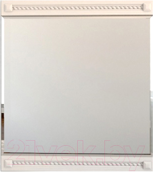 Зеркало Аквилон Азалия №4.2 (бодега белый) - фото