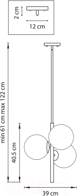 Люстра Lightstar Croco 815031